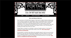 Desktop Screenshot of foxtailsalon.com